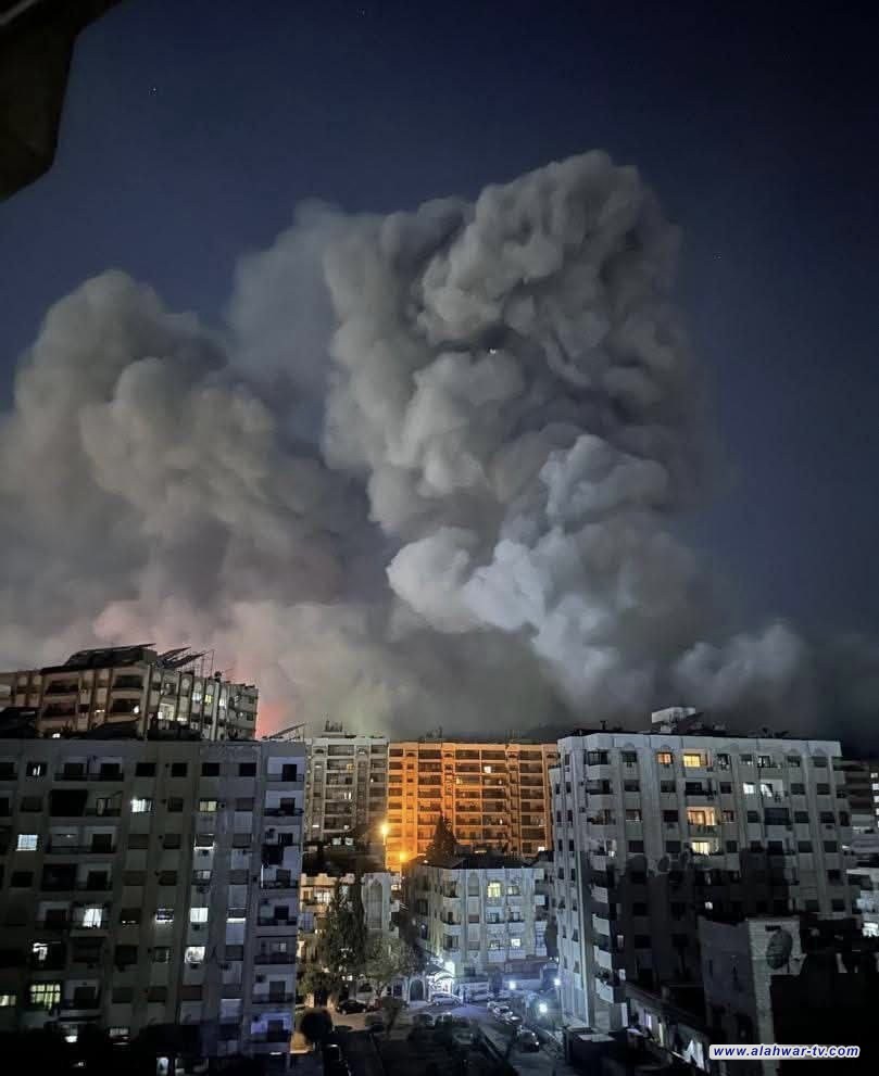 غارات صهيونية متواصلة على عدة مناطق في سوريا