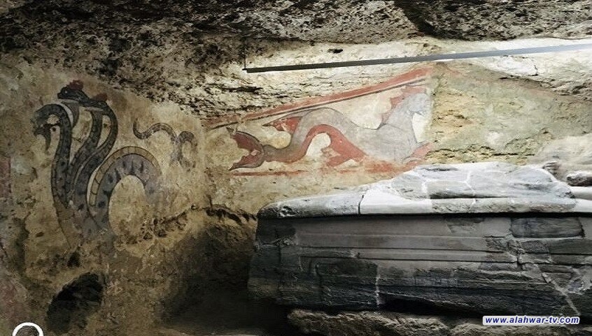 العثور على مدفن إتروسكي سليم عمره 3000 عام في ايطاليا