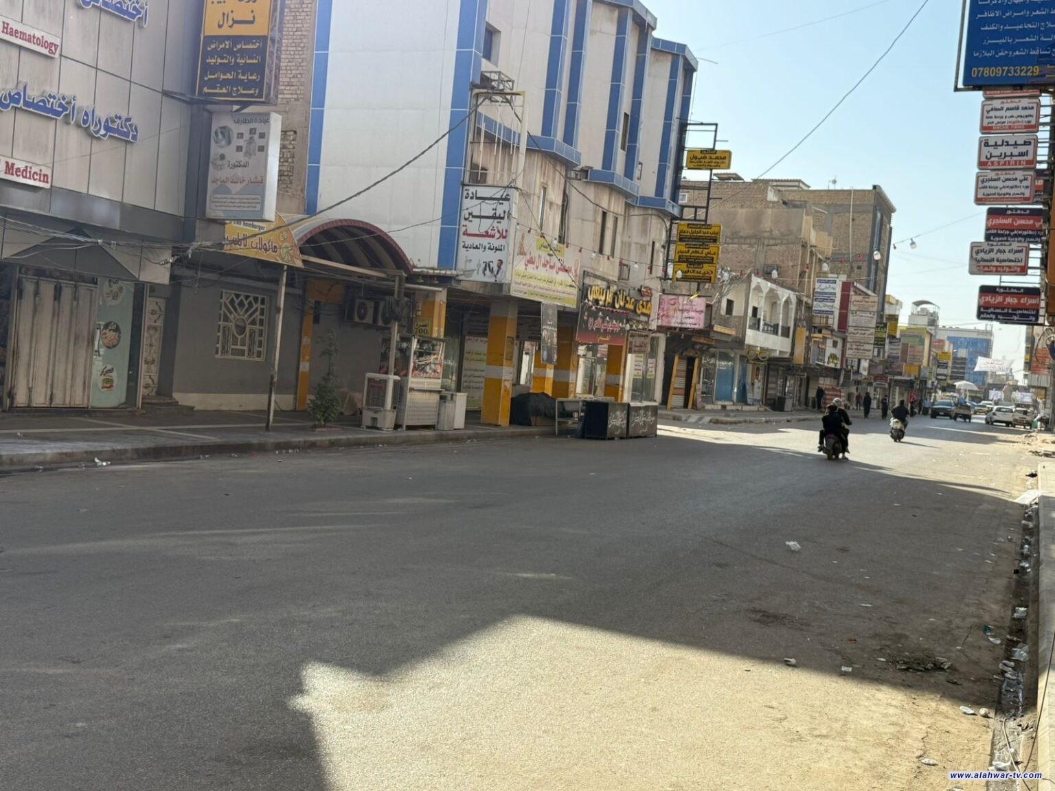 أسواق الناصرية تغلق أبوابها في ذكرى استشهاد أبي الفضل العباس (ع)