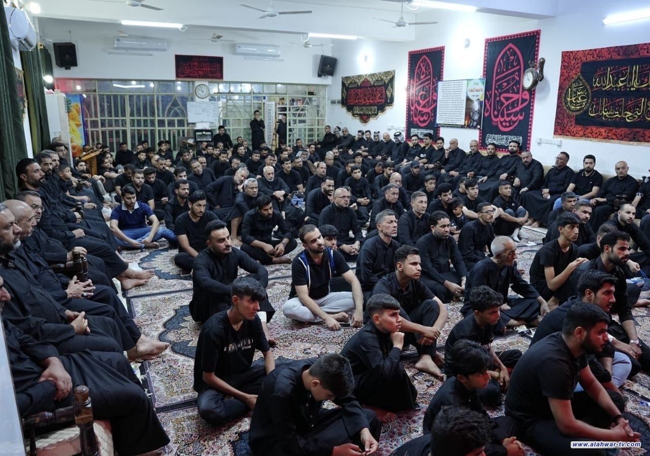 قلعة سكر تكتسي السواد وتحيي ليالي عاشوراء بمواكب الحزن ومجالس العزاء