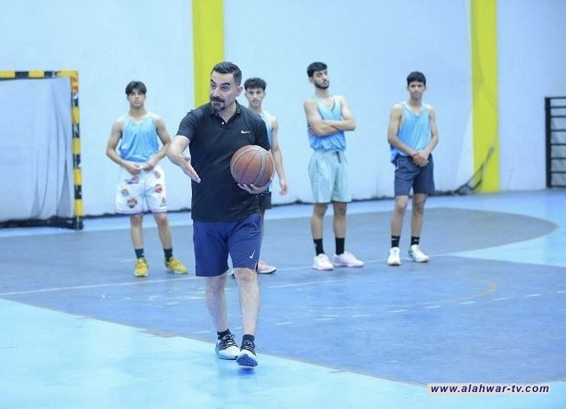 منتخب الناشئين بكرة السلة يواصل تحضيراته لبطولة غرب آسيا