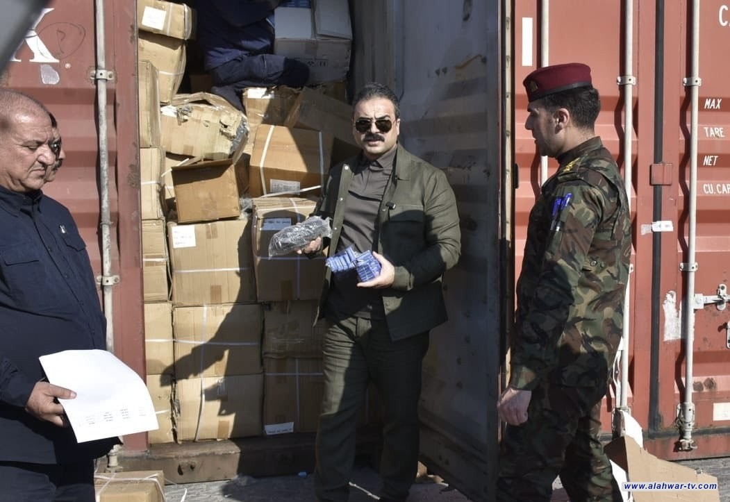 الثالثة من نوعها.. رئيس هيئة المنافذ: ضبط شحنات كبيرة من الأدوية المهربة بميناء أم قصر