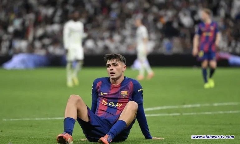 استبعاد بيدري من مباراة برشلونة أمام فياريال