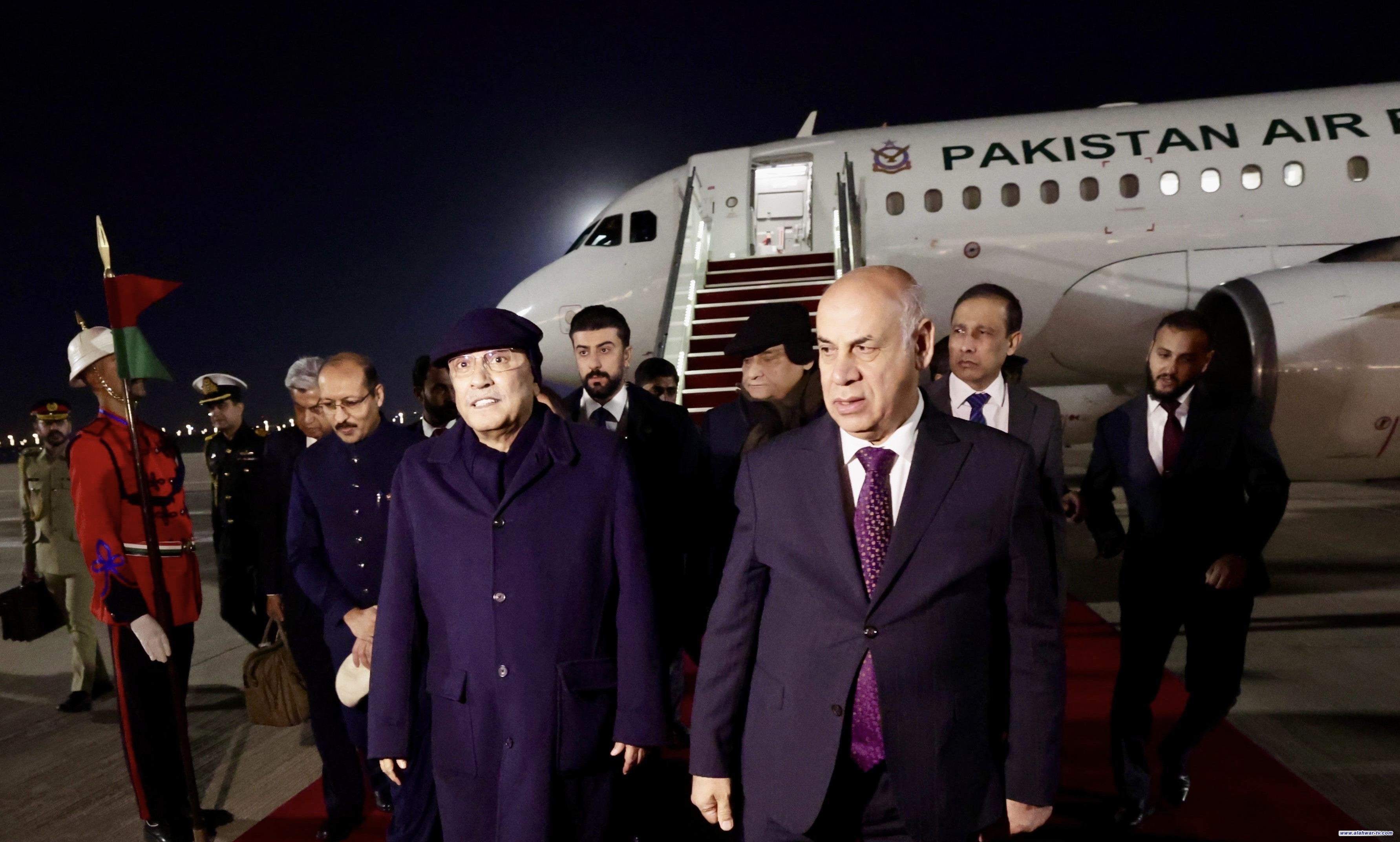 الرئيس الباكستاني يصل إلى بغداد في زيارة رسمية