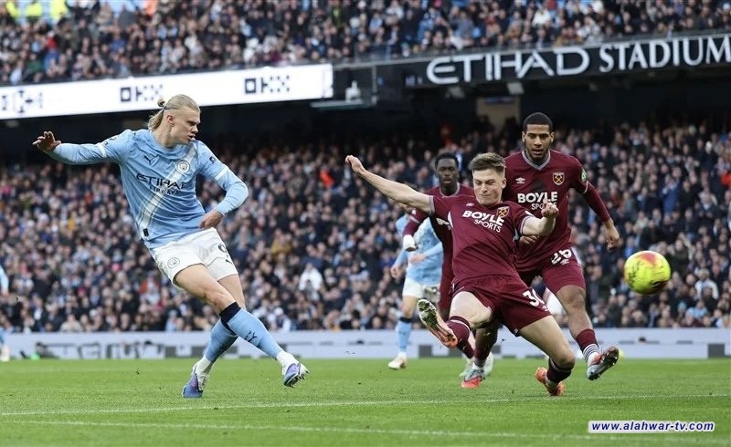 الدوري الإنجليزي.. هالاند يقود مانشستر سيتي لفوز ساحق على وست هام