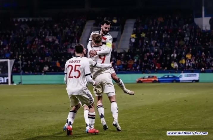 مانشستر يونايتد يهزم فيكتوريا بلزن بالدوري الأوروبي