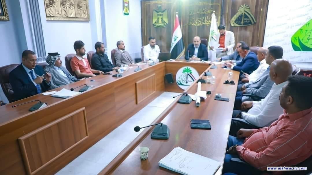 معاون محافظ ذي قار للشؤون الفنية يترأس اجتماعا لغرفة عمليات المشاريع ويُعلن اهم مقرراته