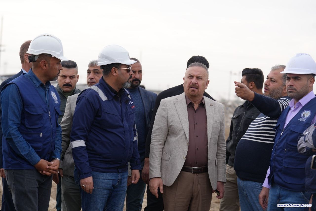 العتابي يتفقد عدد من مشاريع صندوق اعمار ذي قار