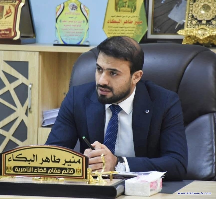 قائمقام الناصرية: قريبا ستكون مباشرة أكثر من 2700 متعاقد