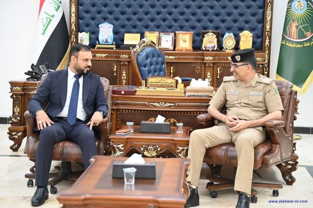 رئيس اللجنة الامنية في مجلس ذي قار  يشدد على عدم استخدام القوة في التعامل  مع المتظاهرين  ويشدد على العمل لحمايتهم