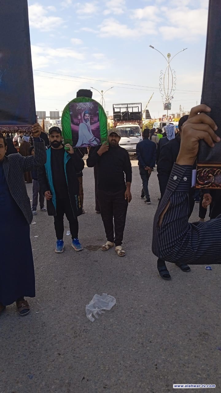 المواكب الحسينية في صوب الشامية تحيي ذكرى شهادة الإمام موسى بن جعفر الكاظم (ع)