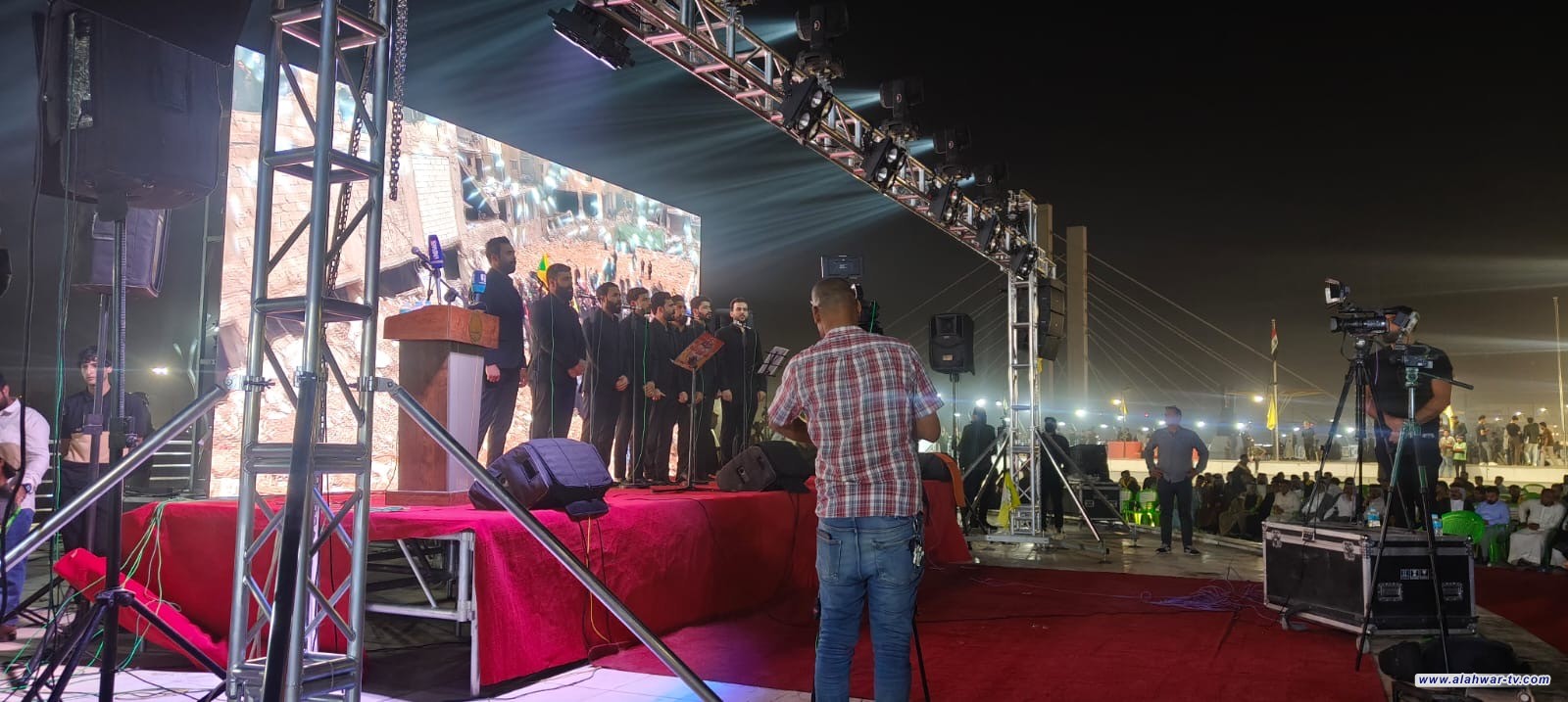 كتائب سيد الشهداء تحيي الذكرى السنوية الأولى لسيد المقاومة الشهيد السعيد حسن نصرالله في الناصرية