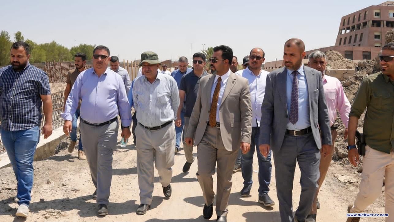 في اطار الجولات التفقدية الأسبوعية لرئيس صندوق اعمار محافظة ذي قار المهندس محمد جواد الزيدي