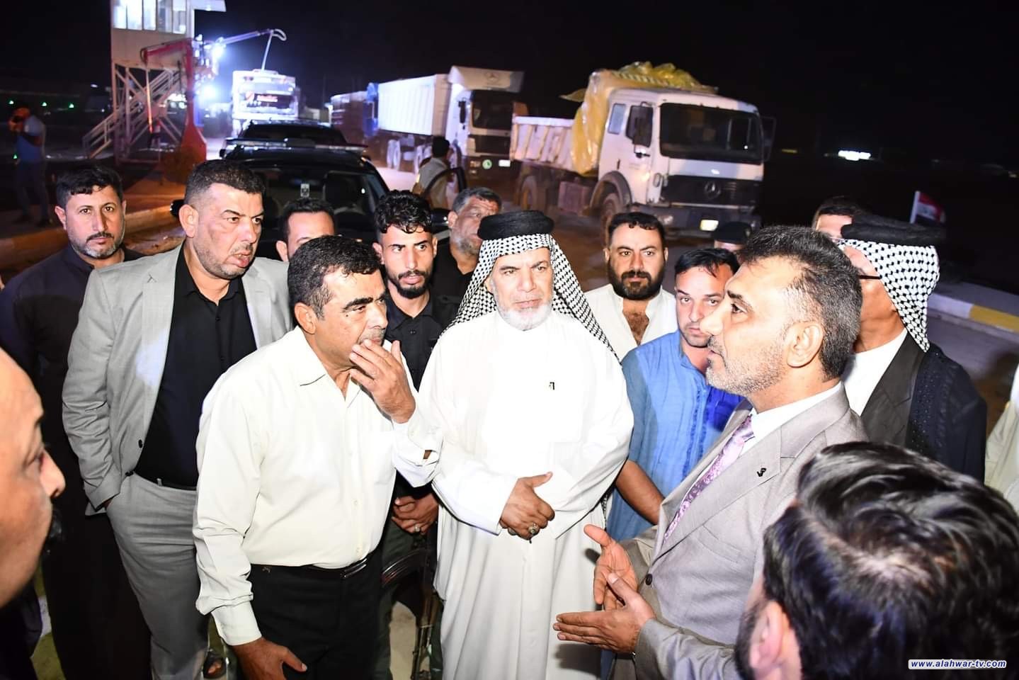 بعد المركز التسويقي بالإصلاح.. العمري يعلن حل المشاكل الإدارية في سايلو الشطرة المعدني