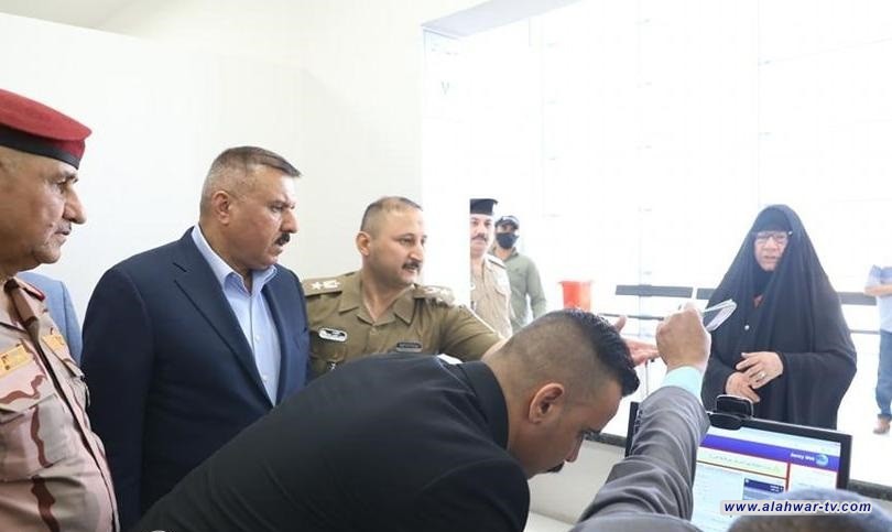 وزير الداخلية ونائب قائد العمليات المشتركة يصلان منفذ عرعر الحدودي