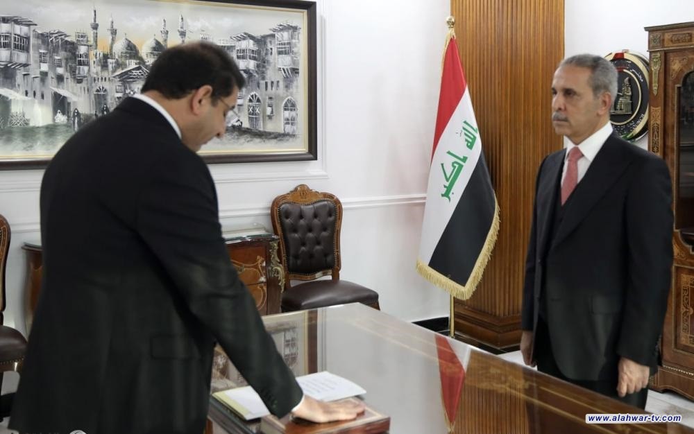 رئيس الإدعاء العام ورئيس الاشراف القضائي يؤديان القسم القانوني