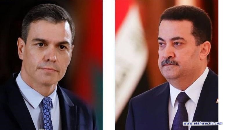 السوداني داعياً نظيره الإسباني لزيارة العراق: ضرورة التدخل الأوروبي العاجل لوقف الحرب على غزة