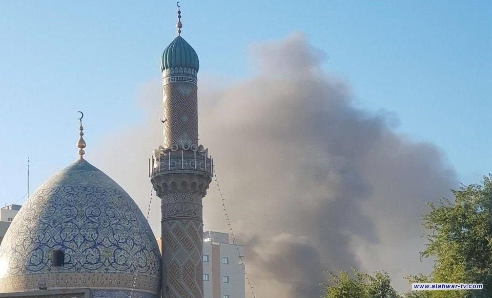 حريق ضمن مقتربات شقق الصالحية والإطفاء تتوجه لإخماده