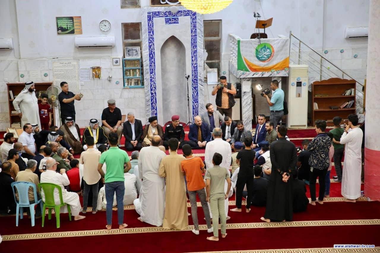 انطلاق فعاليات تكريم اليتيم في جامع الشيخ عباس الكبير