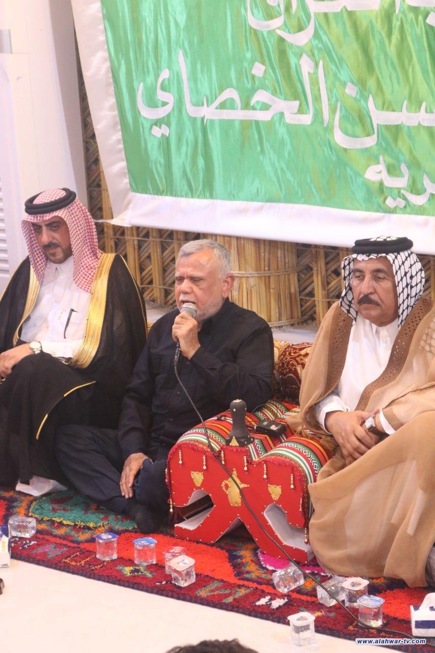 رئيس تحالف الفتح يفتتح مضبف المرحوم السيد محسن الخصاي جنوب ذي قار