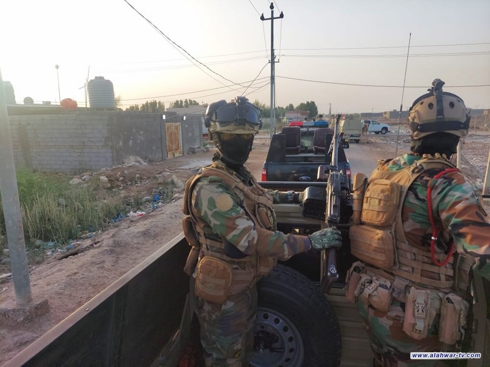 شرطة ذي قار تلقي القبض على متهم بالارهاب في سيطرة البطحاء