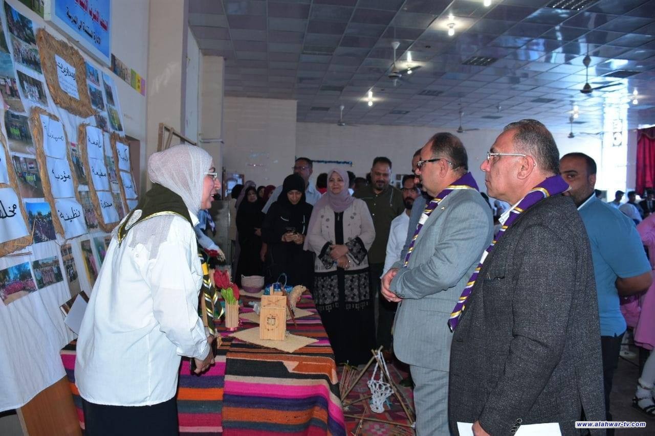 النشاط المدرسي والرياضي لتربية ذي قار يقيم مهرجان الاخوة الكشفية