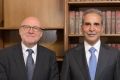 رئيس مجلس القضاء والمدعي العام البريطاني يبحثان تعزيز التعاون القانوني